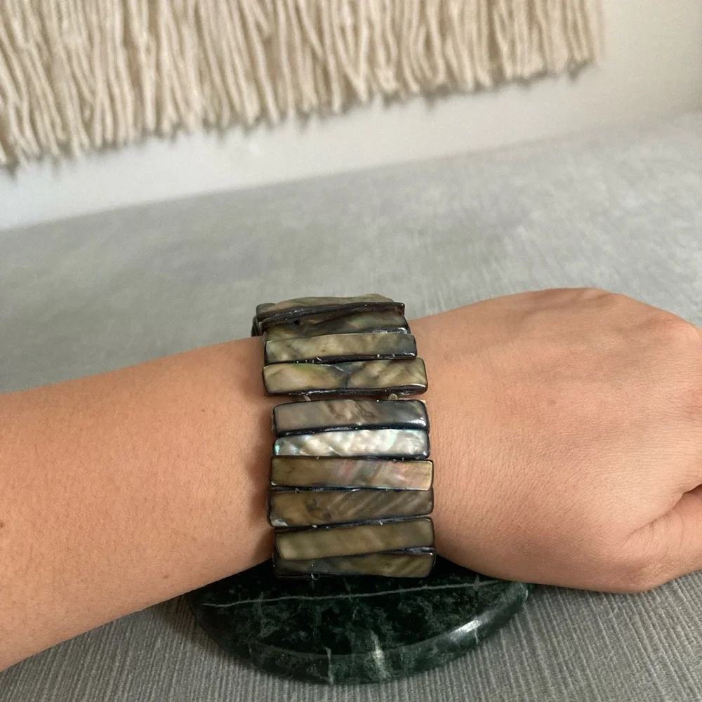 Shell bracelet stretchy - Picture 2 of 4